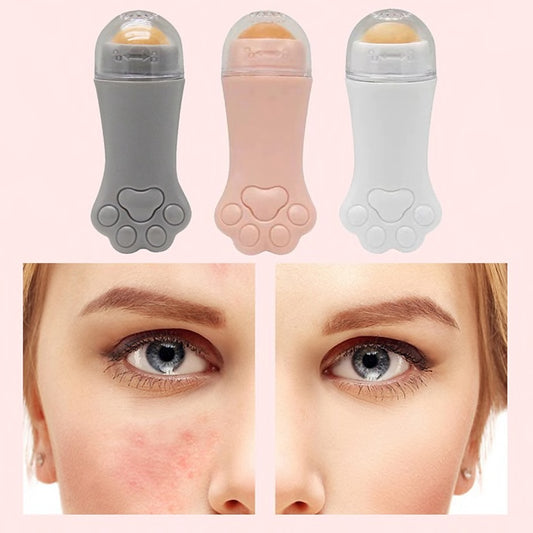 1Pcs Face Oil Absorbing Roller Skin Care Tool Volcanic Stone Oil Absorber Washable Facial Oil Removing Care Skin Makeup Tool
