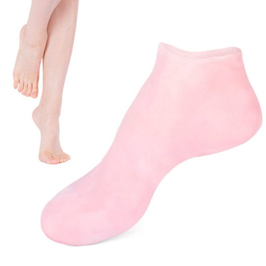 1 Pair Feet Care Socks Spa Home Use New Silicone Moisturizing Gel Heel Socks Cracked Foot Skin Care Protectors anti Cracking